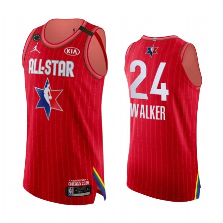 Maglia NBA Boston Celtics Kemba Walker 24 2020 All-Star Jordan Brand Kobe Forever Rosso Swingman - Uomo